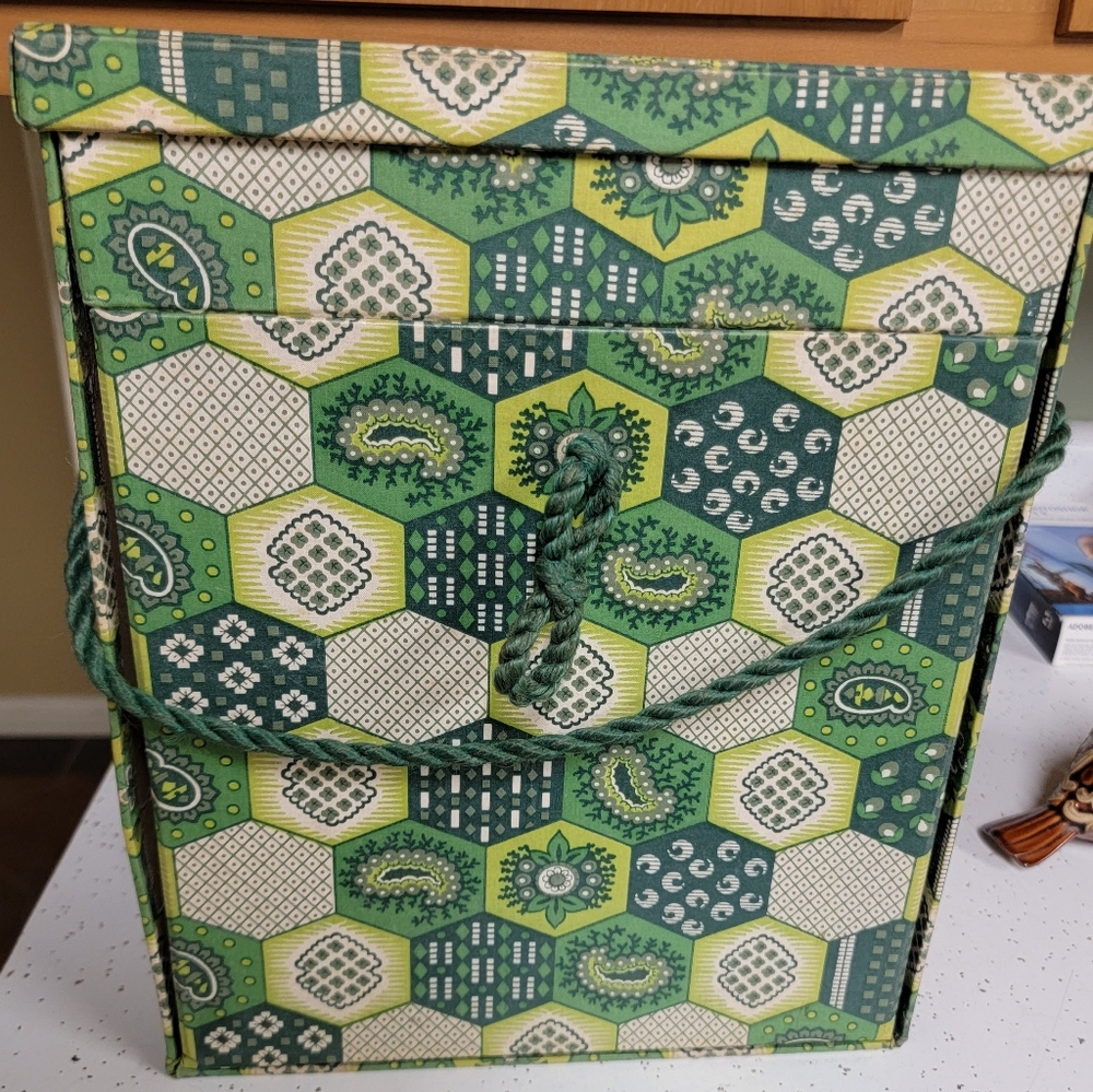 Vintage sewing box